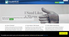 Desktop Screenshot of followlike.net